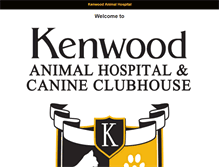 Tablet Screenshot of kenwoodvet.com